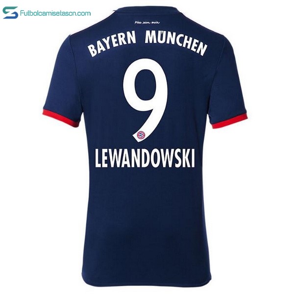 Camiseta Bayern Munich 2ª Lewandowski 2017/18